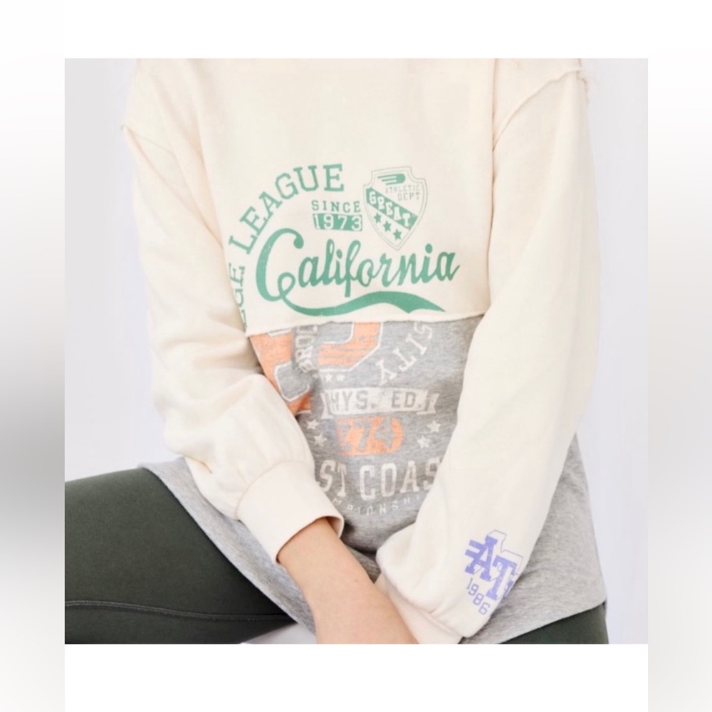 NWOT Anthropologie Maeve sweatshirt size 1 x